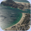 Cabo San Lucas from the air