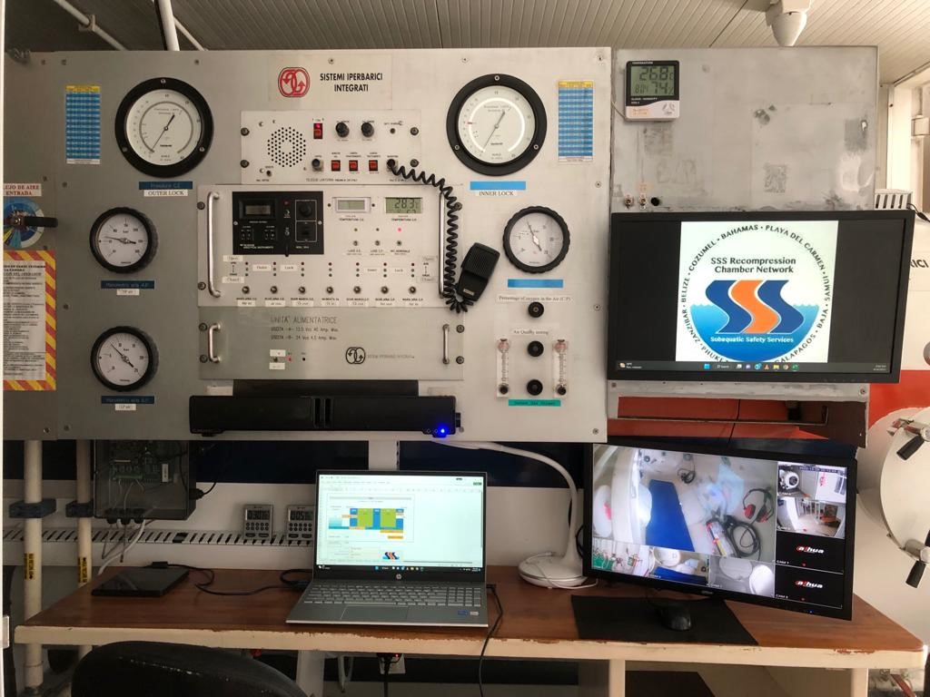 Galapagos chamber control panel